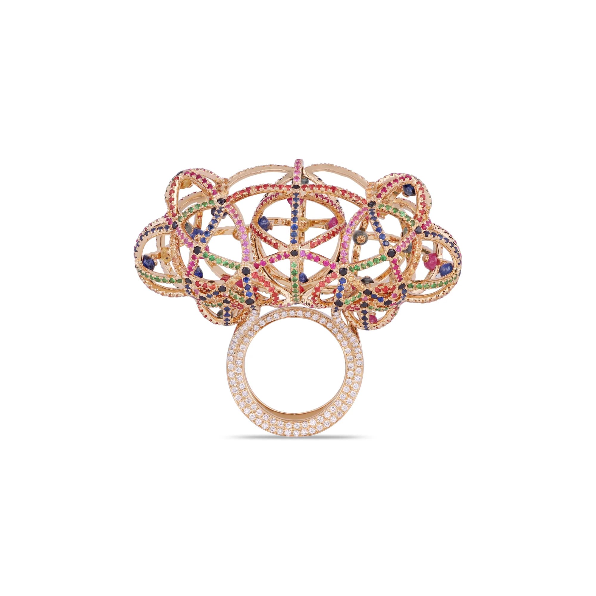 A sculptural ring from the Fun Jewels collection