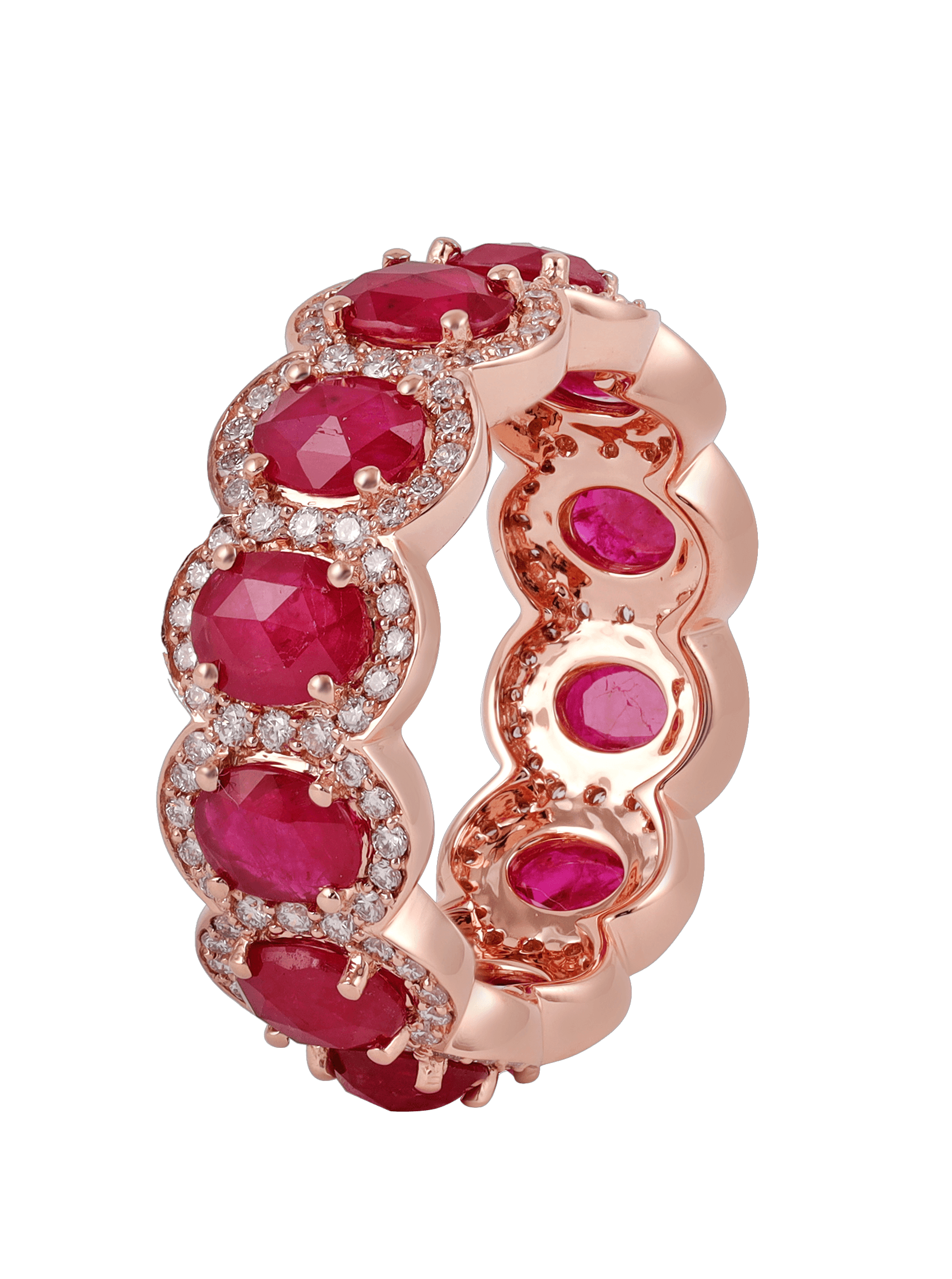 A ruby and diamond piece from the Elenor collection