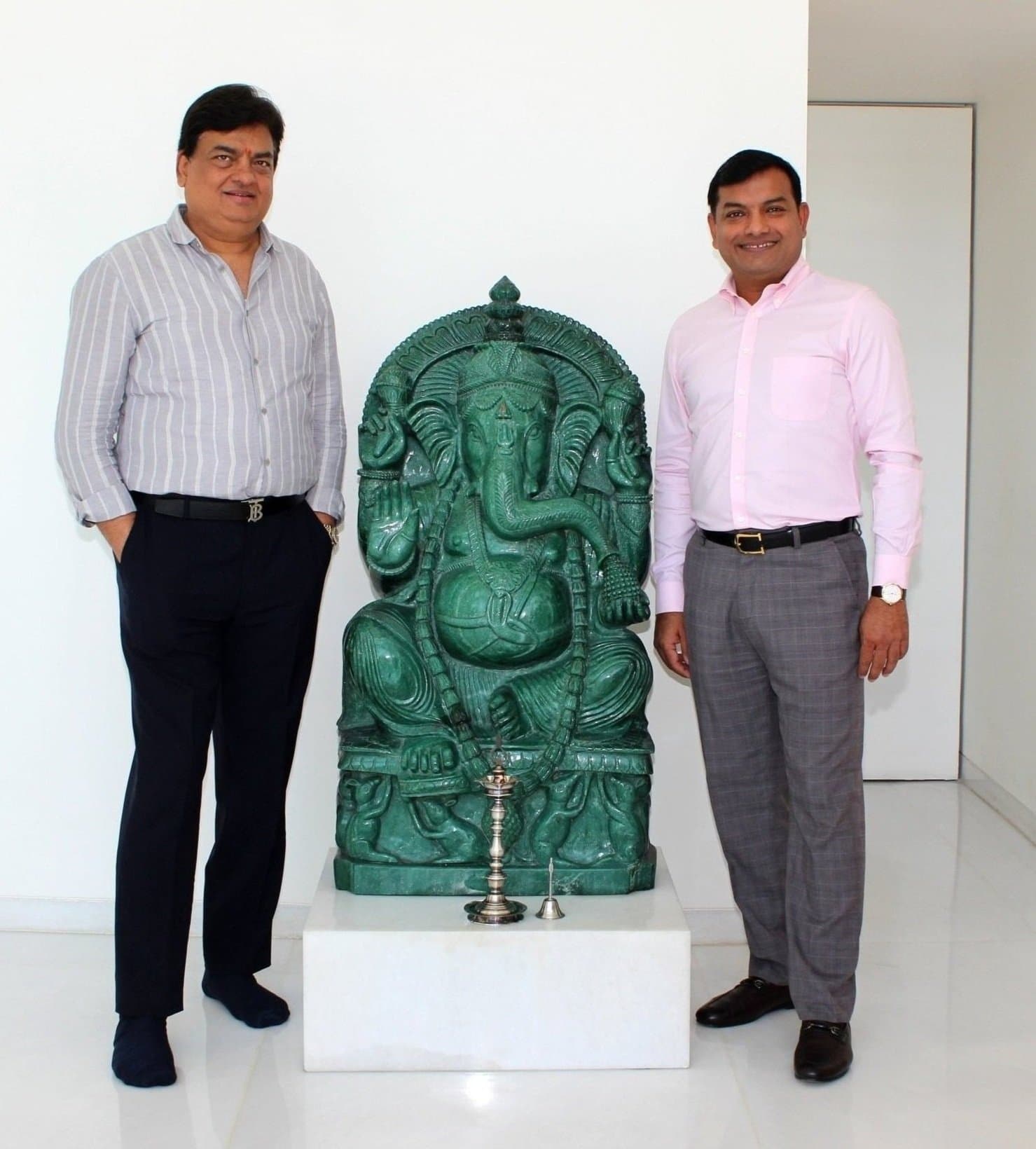 Suresh and Arun Dhaddha of Gem Plaza, Jaipur